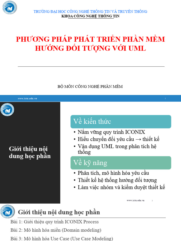 Bai 1 Gioi Thieu Iconix | PDF