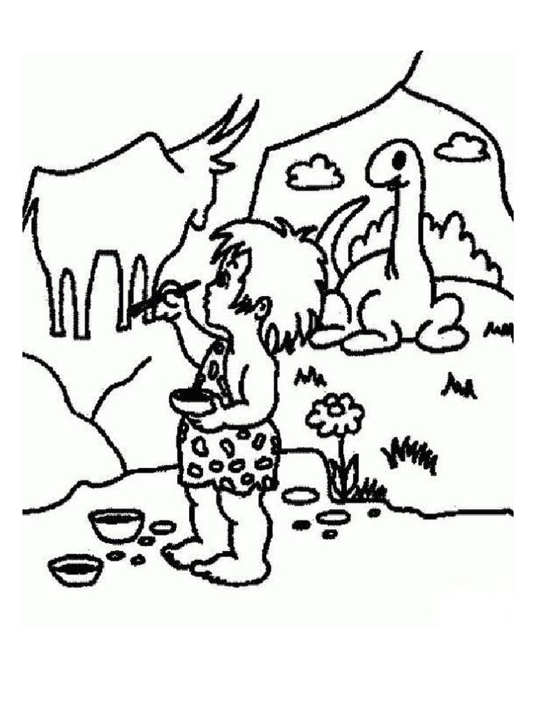 Cave Art Color Sheet | PDF