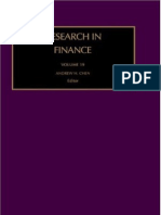 Chen A.H. (Ed.) - Research in Finance. Volume 19