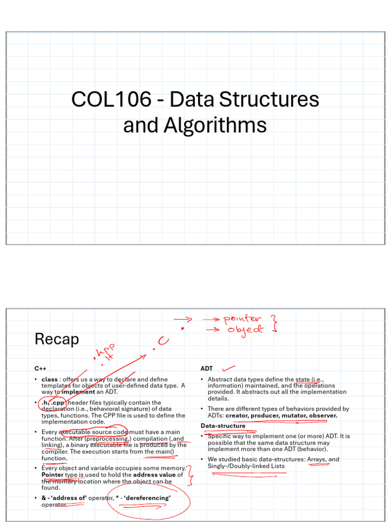 Data Structures and Algorithms in C++ | PDF