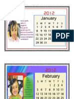 Calendar - 2012