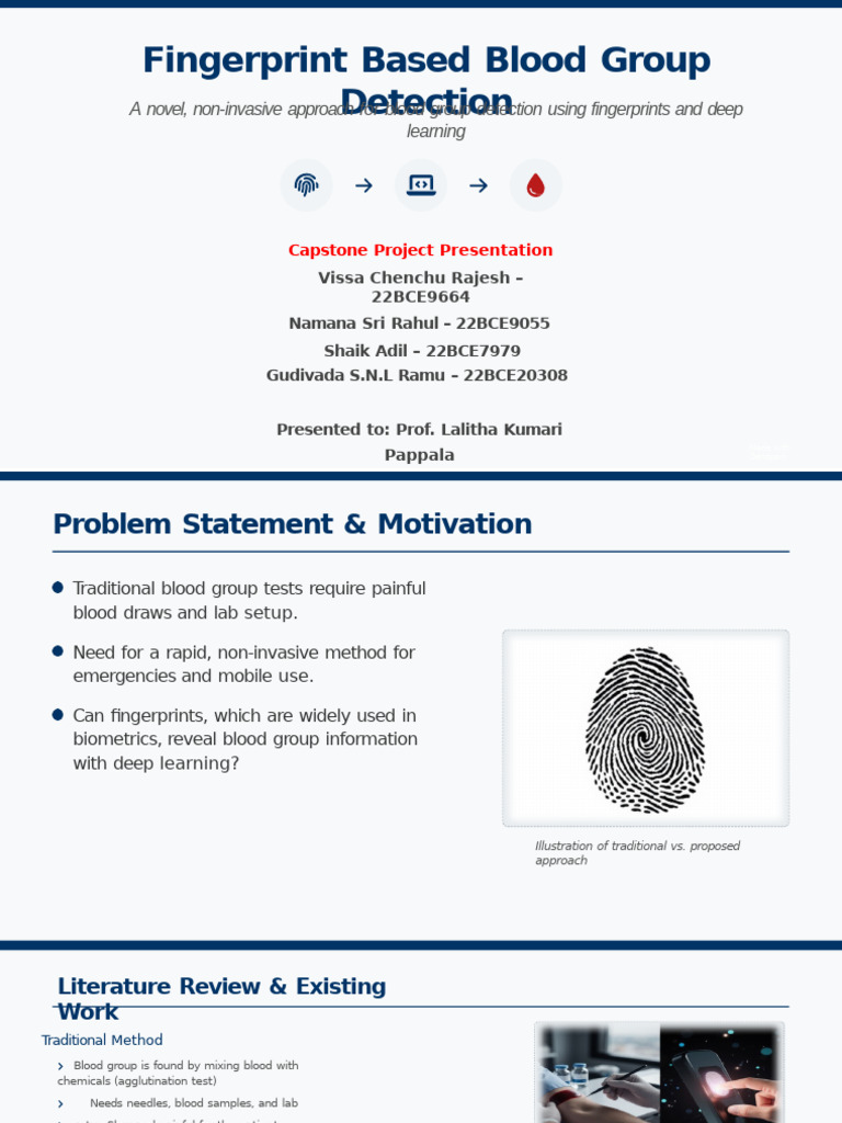 Fingerprint Blood Group Detection Method | PDF | Fingerprint | Blood Type