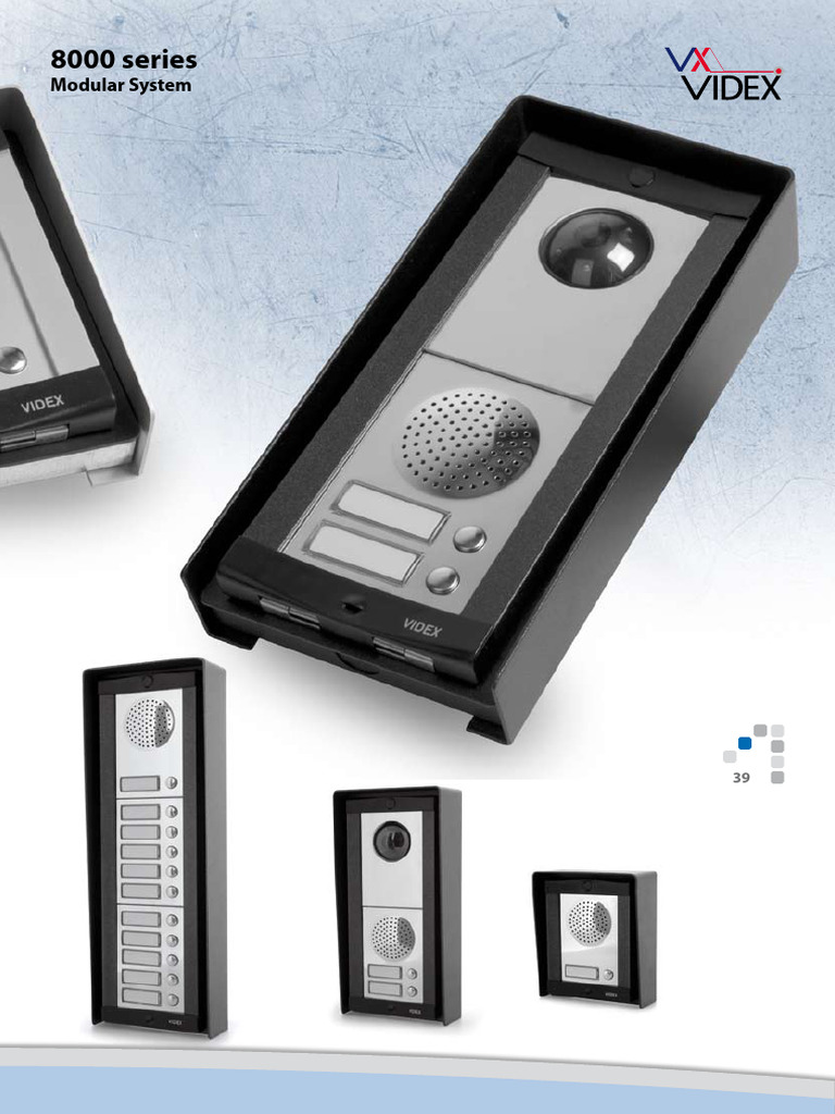 8000 Series Intercom Modules Overview | PDF | Electronics | Electrical ...