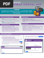 NWU Payment Portal Guide | PDF | Payments | Credit Card