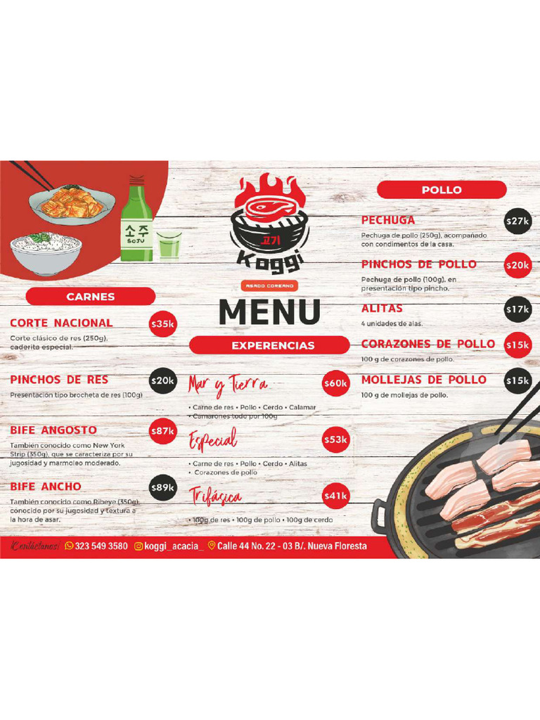 Koggi Menu 25 (I) | PDF