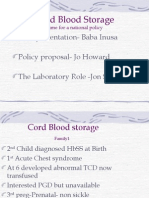 Cord Blood Storage 210508