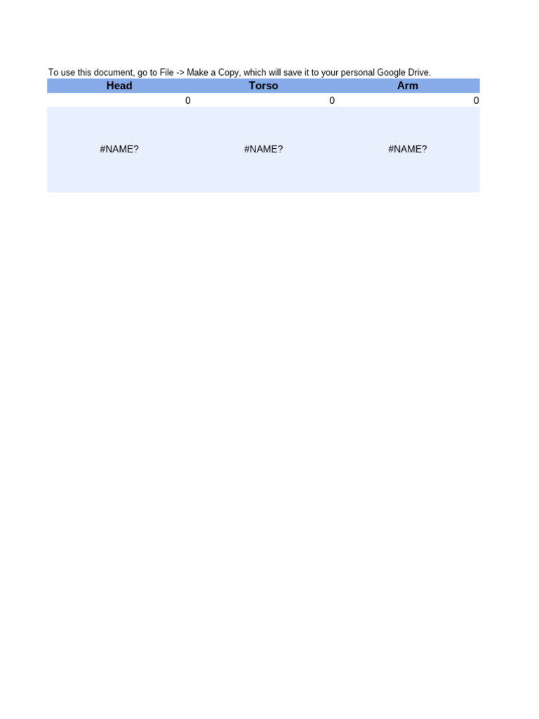 Character Injury Effects Guide | PDF | Arm | Diseases And Disorders