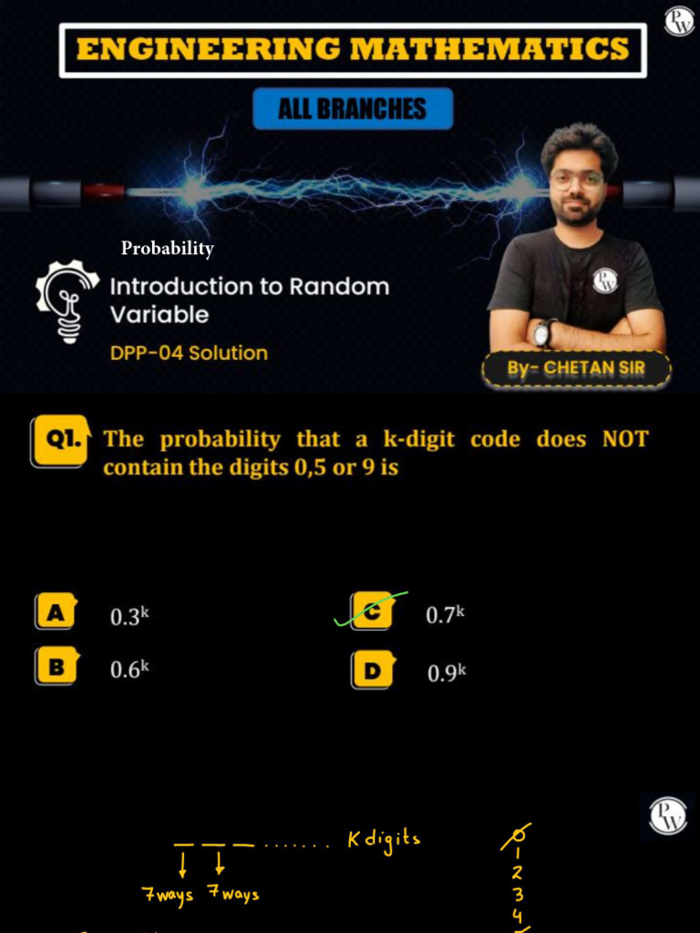 Probability - DPP - 04 Discussion Notes | PDF