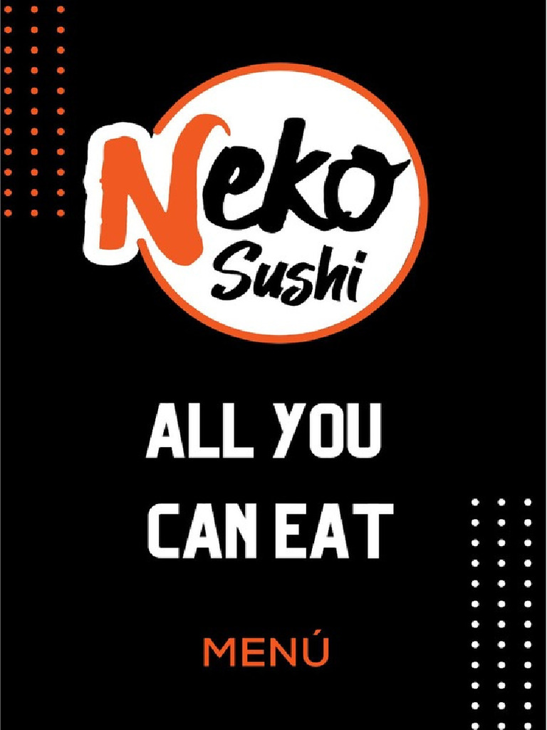 Menú NEKO All You Can Eat (2) | PDF