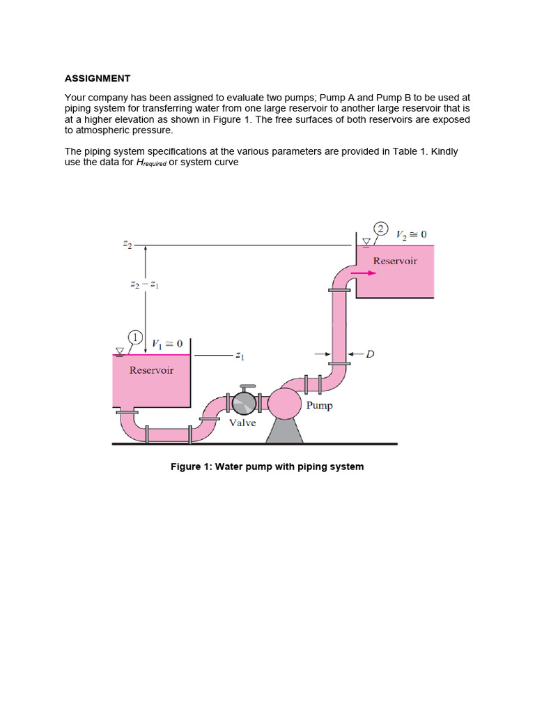 Pump A vs. Pump B Performance Analysis | PDF