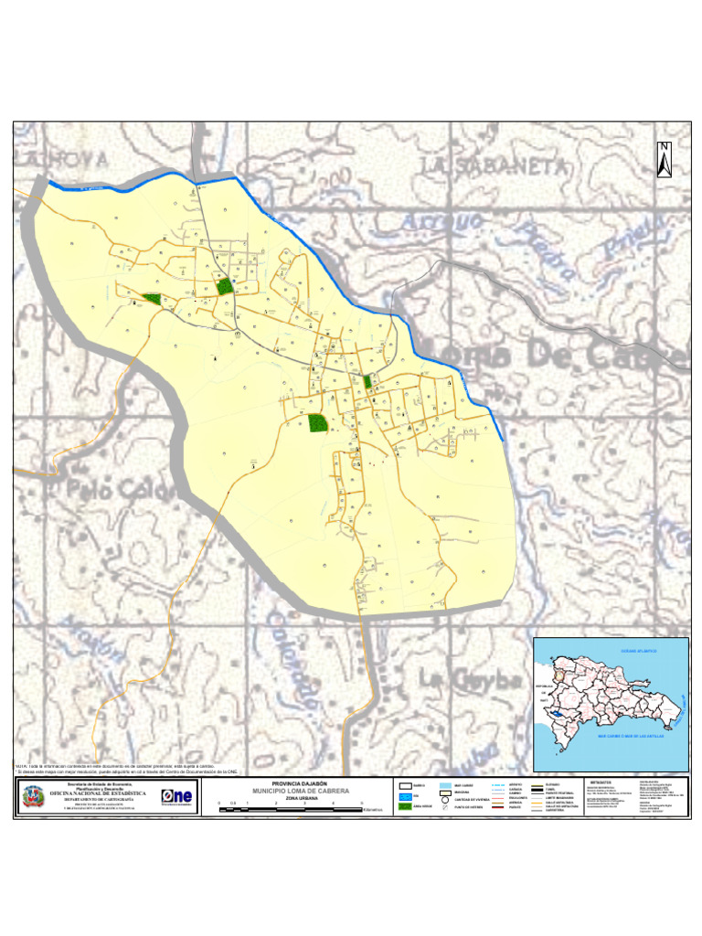 Mapa Actualizado de Loma de Cabrera | PDF