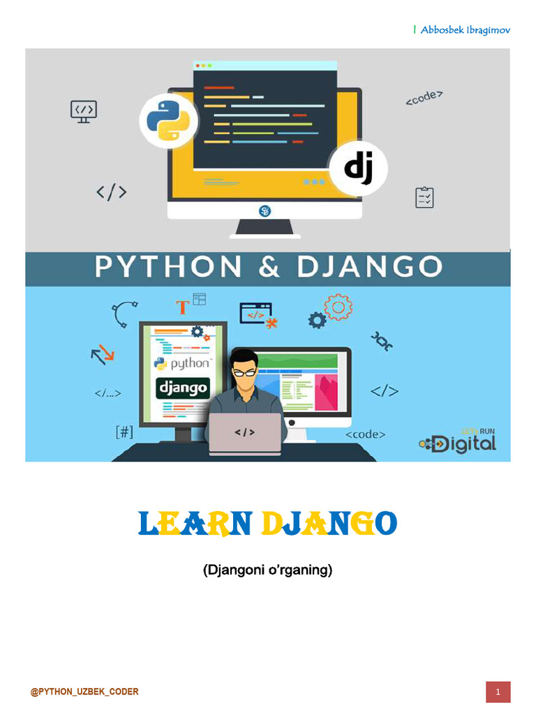 Learn Django (O'Zbekcha - DeMO) | PDF