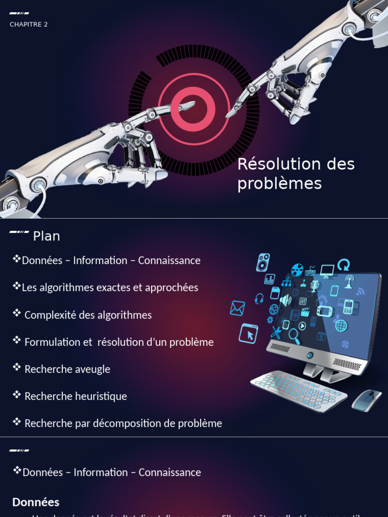 Résolution de problèmes et algorithmes | PDF | Théorie de la complexité ...