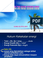 Jenis-Jenis Energi Dan Hukum Kekekalan Energi