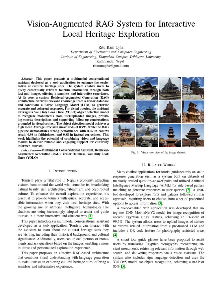 Vision Augmented RAG System Manuscript | PDF | Information Science ...