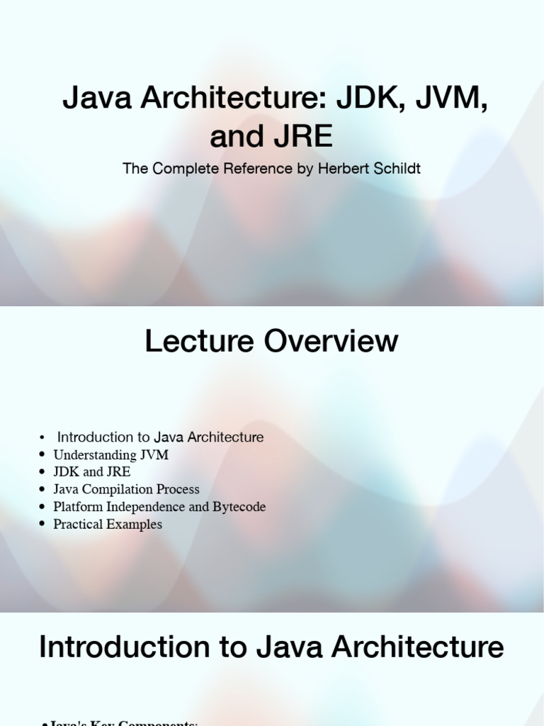 Java Architecture: JDK, JVM, JRE Explained | PDF | Java Virtual Machine ...