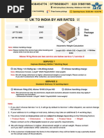 iShop Zambia Shipping Rates Overview | PDF | Business