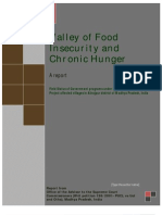 Valley of Food Insecurity and Chronic Hunger