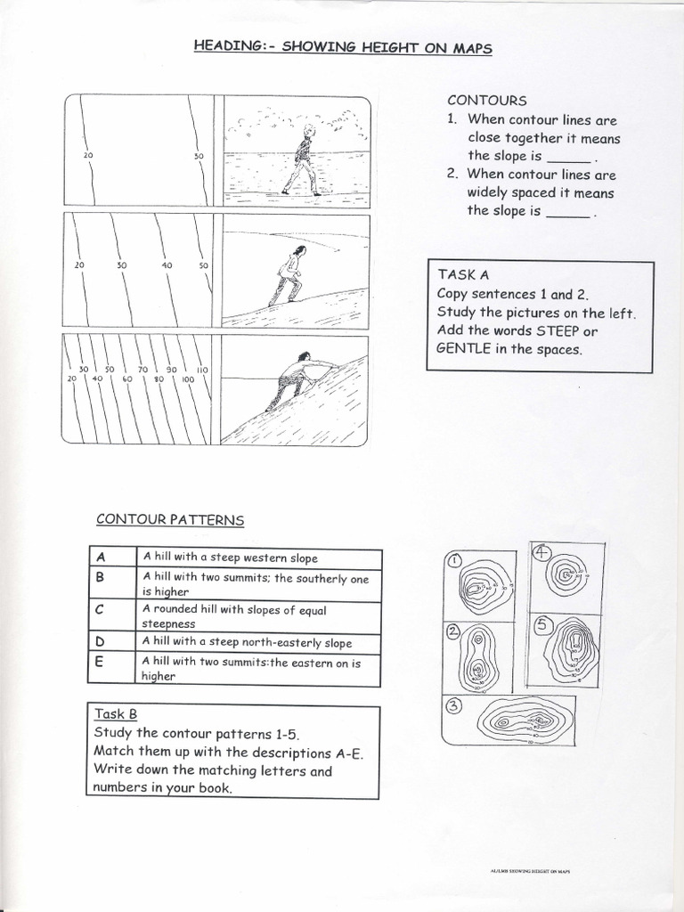 Understanding Contour Lines and Maps | PDF | Earth Sciences