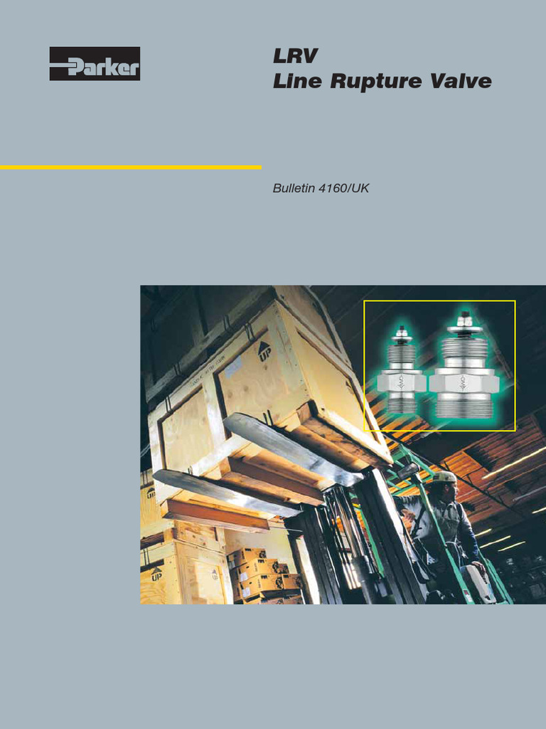 Line Rupture Valves_Bul 4160_UK | PDF | Valve | Mechanical Engineering