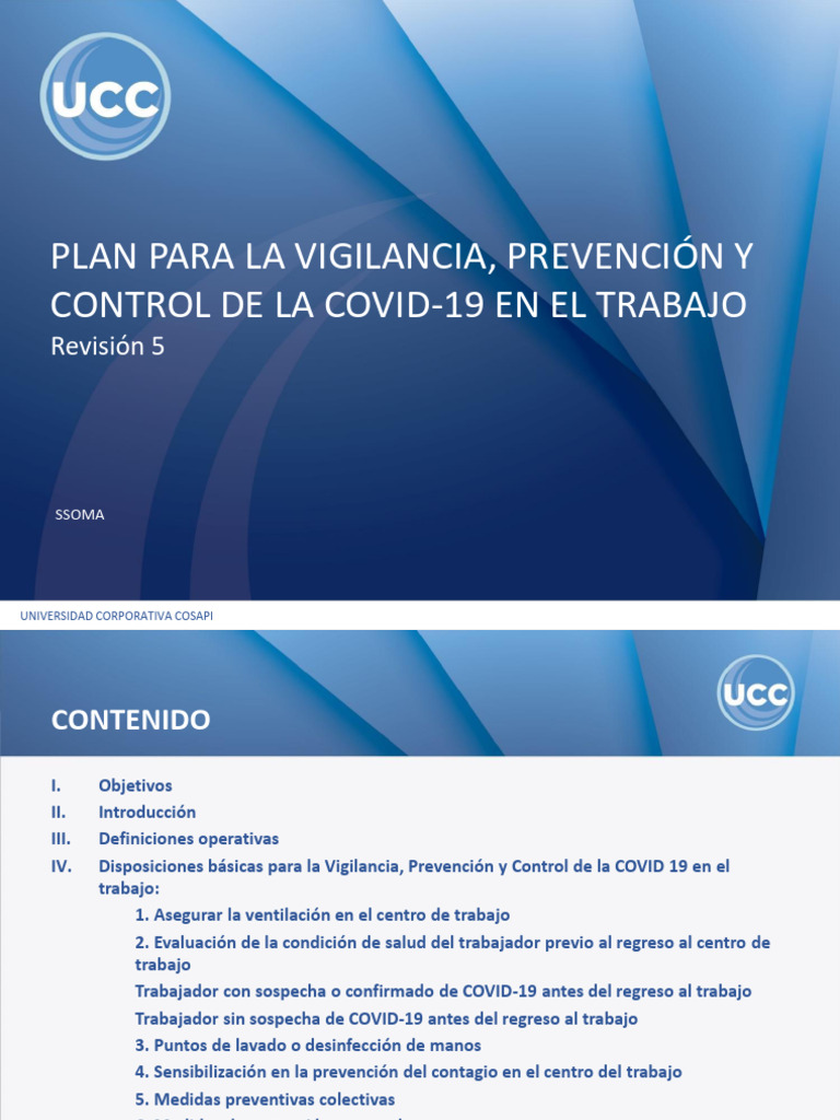 02 PDF Plan_vigilancia_control_COVID 19 Rev 05 | PDF | Lavado de manos ...