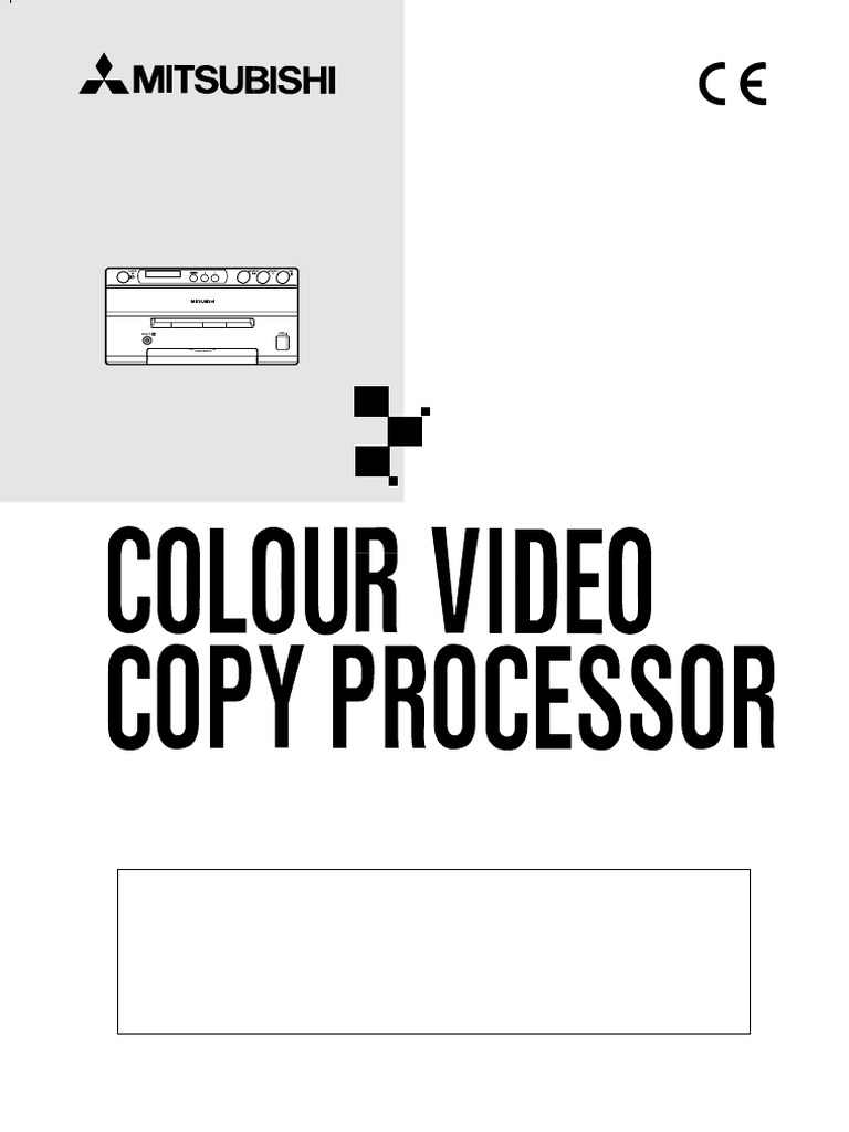 Cp900e Colour Video Copy Processor Manual Pdf Computer Monitor 