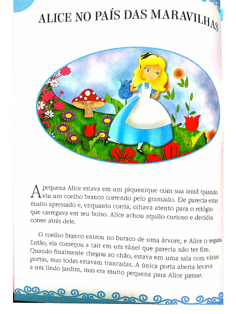 Alice No País Das Maravilhas | PDF