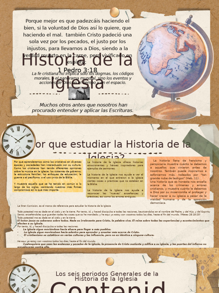 Historia de la Iglesia: Un Análisis Completo | PDF | Iglesia cristiana ...