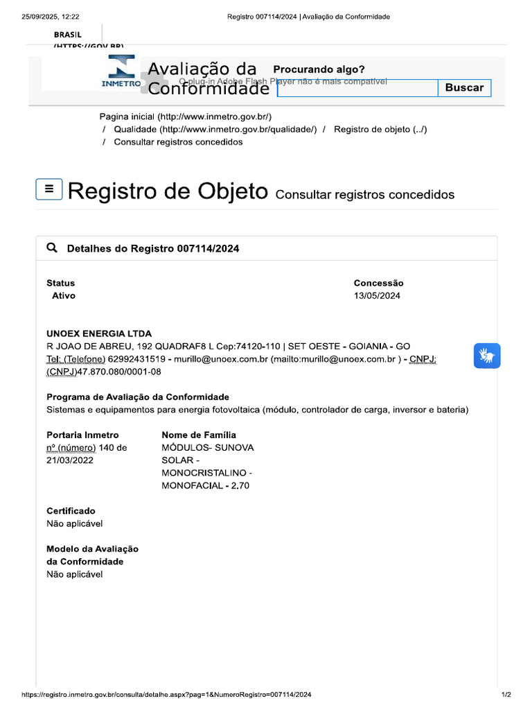 06-Inmetro Modulo | PDF