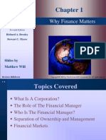 Why Finance Matters: Principles of Corporate Finance