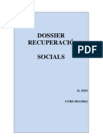 Socials 3r ESO Dossier