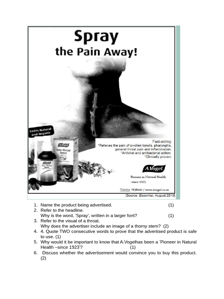 Advert Classwork | PDF
