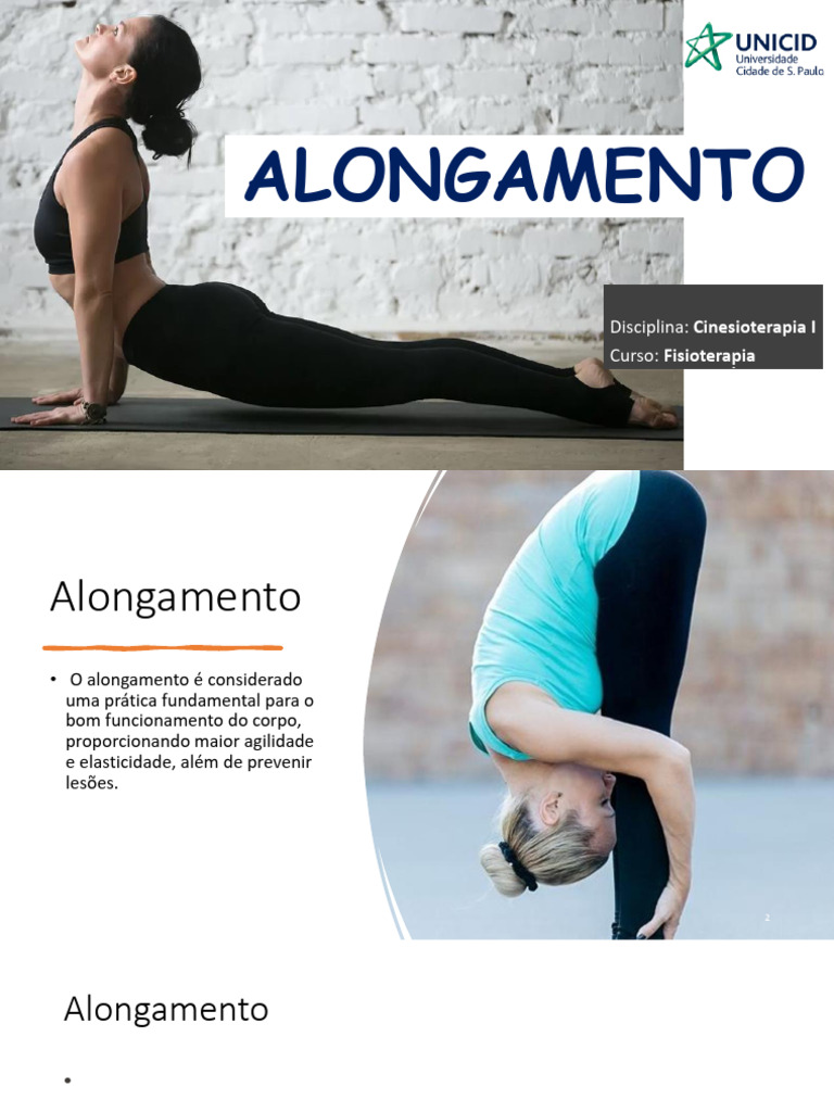 Benefícios e Técnicas de Alongamento | PDF | Músculo | Flexibilidade ...