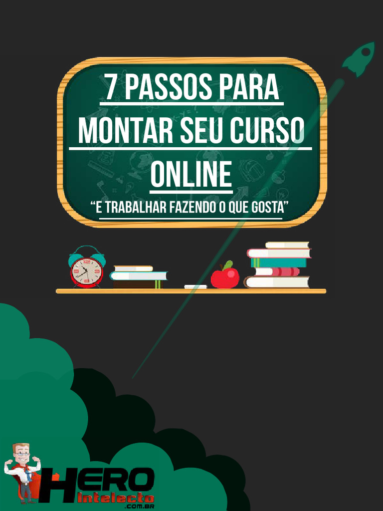 7 Passos para Criar Curso Online | PDF | WordPress | Marketing