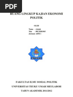 Download makalah ekonomi politik 1 by Tatha RezZtha Zurha SN98512462 doc pdf