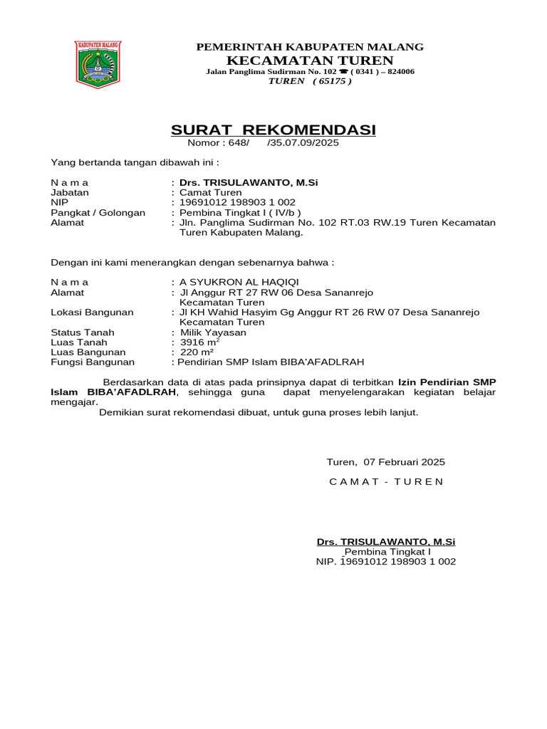 REKOMENDASI | PDF