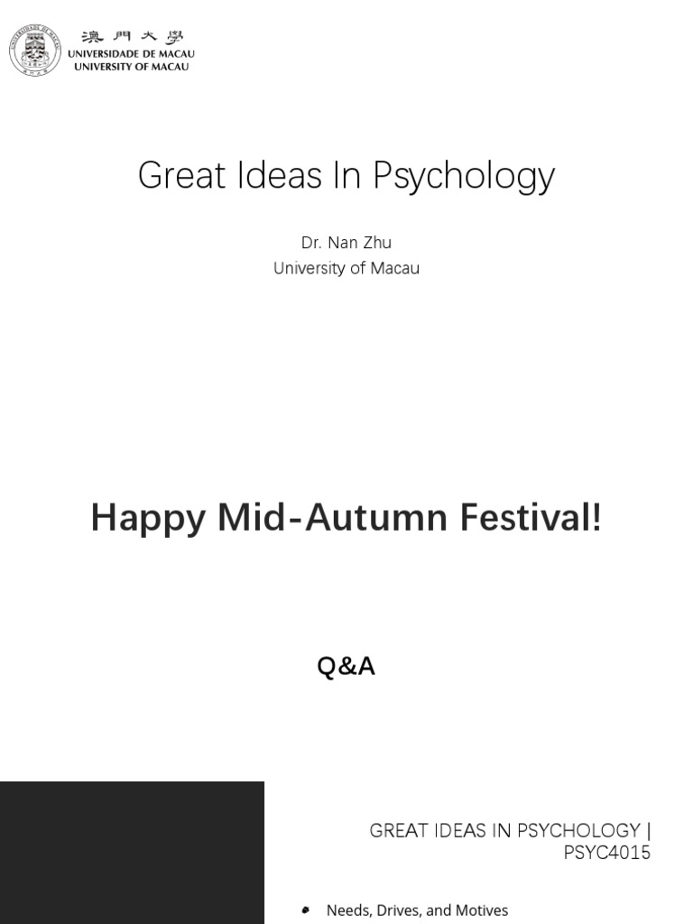 Great Ideas 12 Ideas About Motivation | PDF | Self Actualization ...
