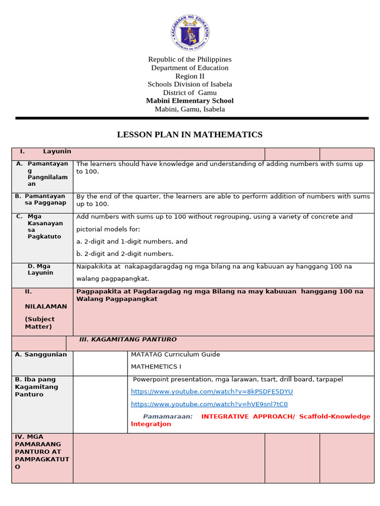Cot Math | PDF