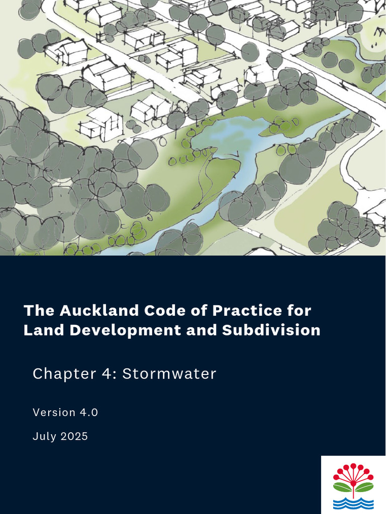 Auckland Stormwater Code of Practice | PDF | Stormwater | Surface Runoff