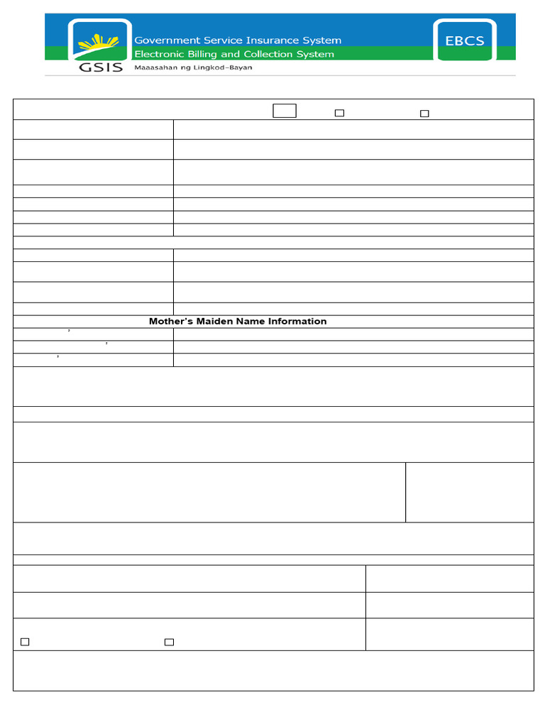 EBCS Enrollment Form 18mar2021 RAO | PDF