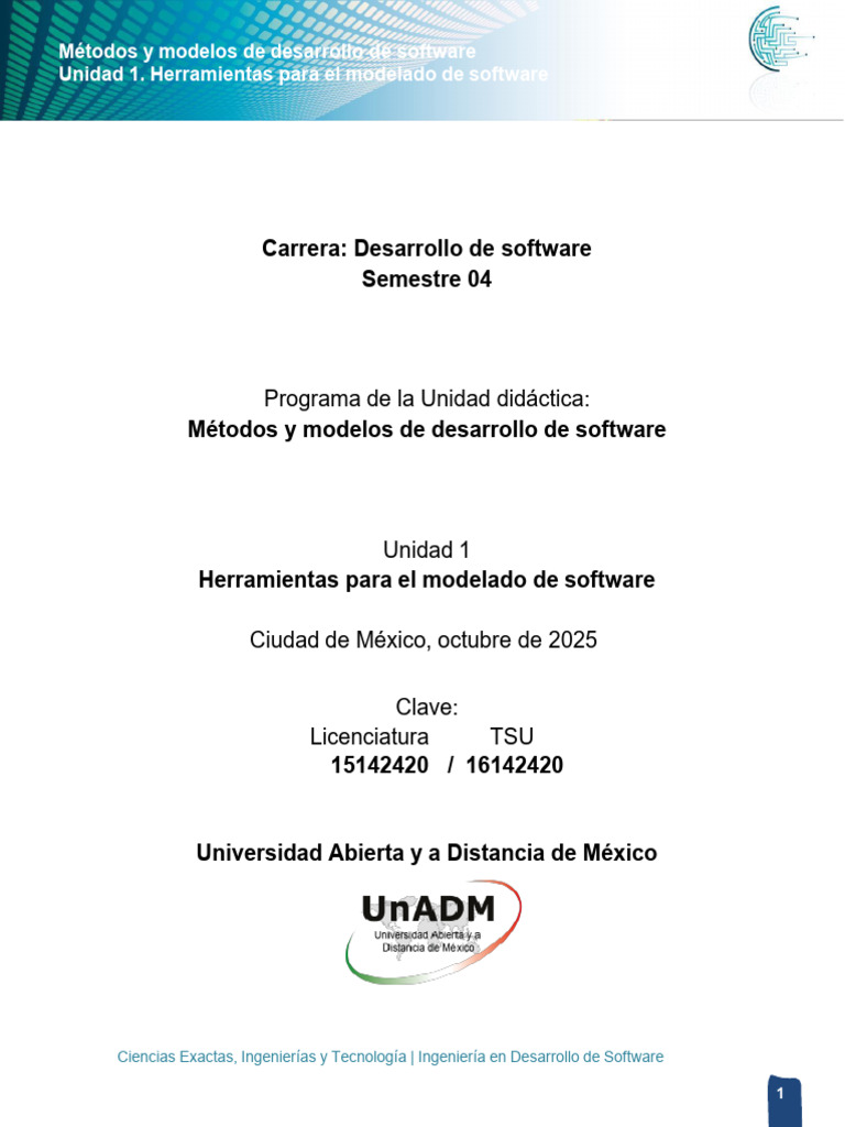 Herramientas de Modelado en Desarrollo de Software | PDF | Lenguaje de ...