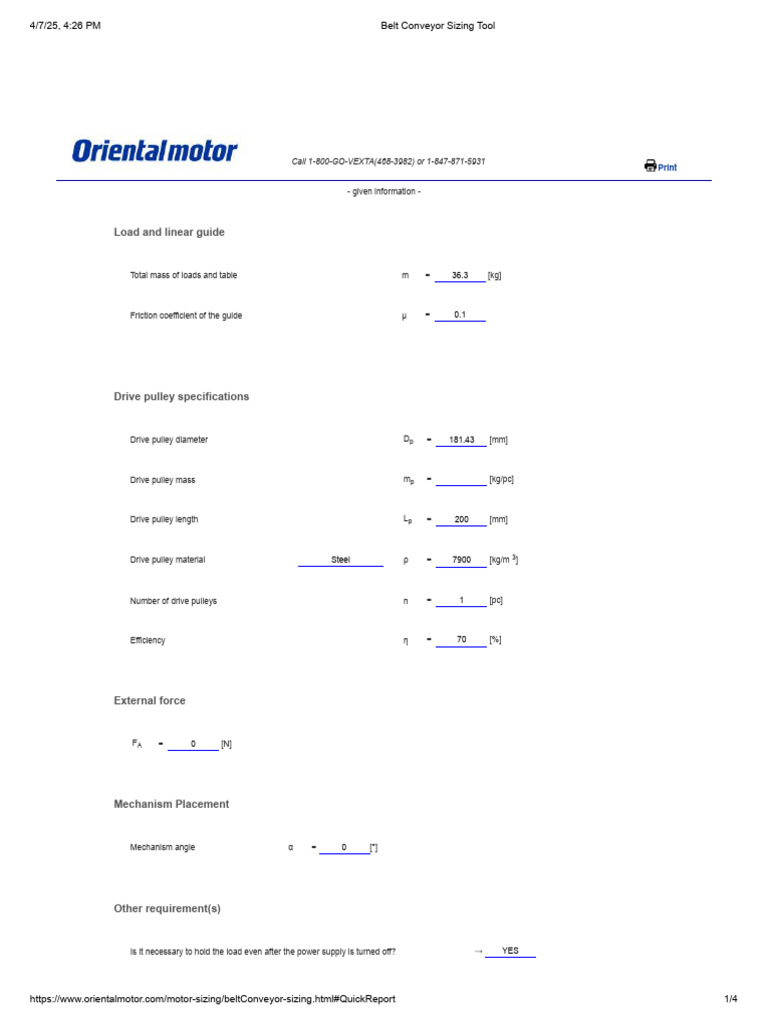Belt Conveyor Design and Calculations | PDF | Mechanical Engineering ...