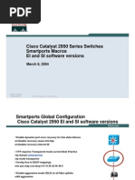 Cisco Catalyst 2950 Series Switches Smartports Macros EI and SI Software Versions