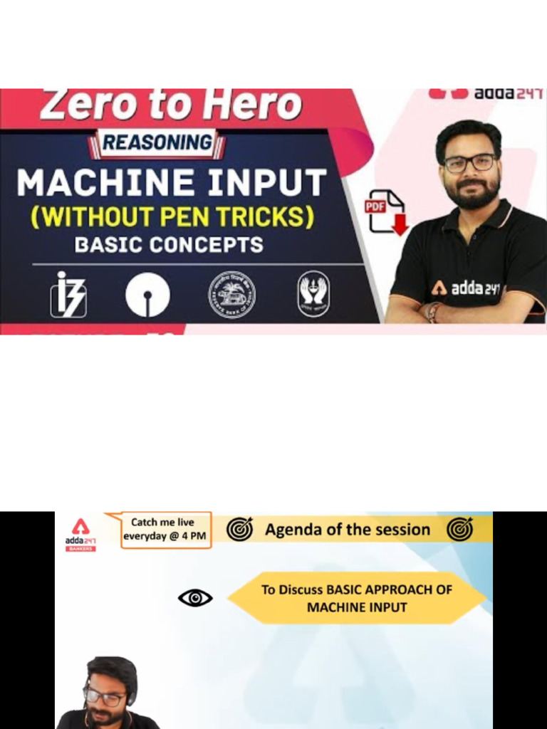 Machine Input Reasoning - 20260105 | PDF