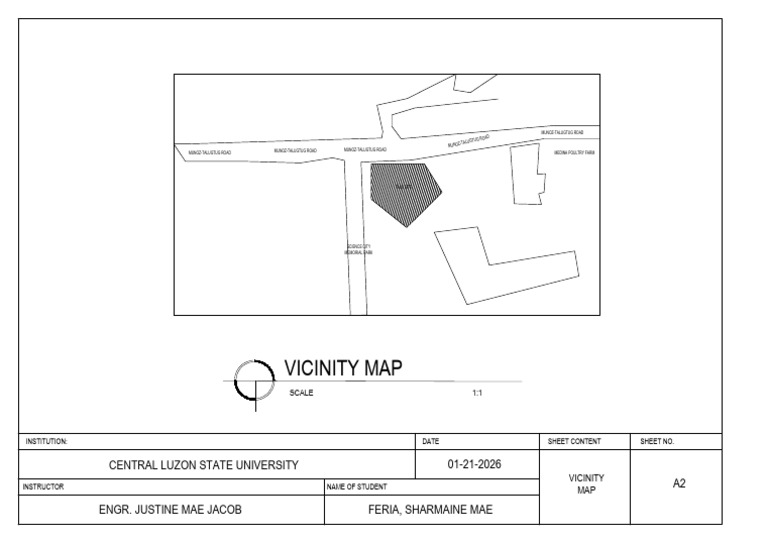 Vicinity Map of Munoz-Talugtug Road | PDF