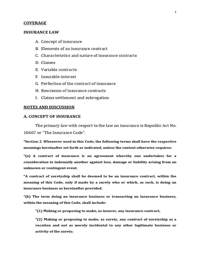 Understanding Insurance Contracts Basics | PDF | Insurance | Liability ...