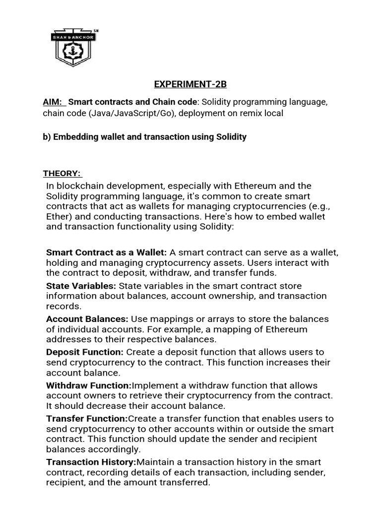 Blockchain_EXP-2B | PDF | Cryptocurrency | Computing