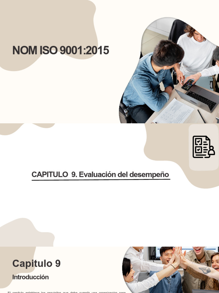 Evaluación del Desempeño en ISO 9001 | PDF | Sistema de manejo de ...