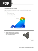 Fusion 360 Stress Analysis Guide | PDF | Stress (Mechanics) | Simulation