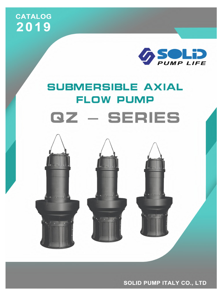Katalog Axial Flow Pump Solid | PDF
